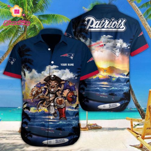 NFL New England Patriots Custom Hawaii Shirt Gift