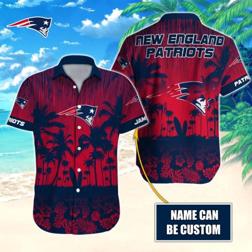 NFL New England Patriots Hawaiian shirt Custom Gift