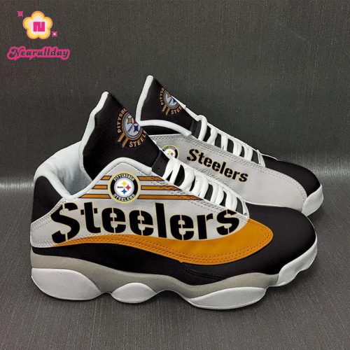 NFL Pittsburgh Steelers Air Jordan 13 Shoes V7