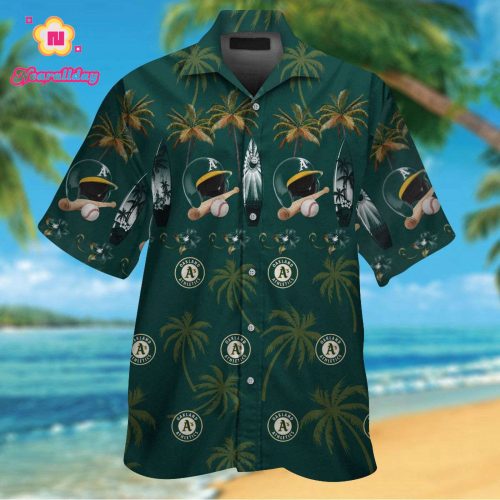 Oakland Athletics #12 Hawaiian Shirt – Official MLB Merchandise