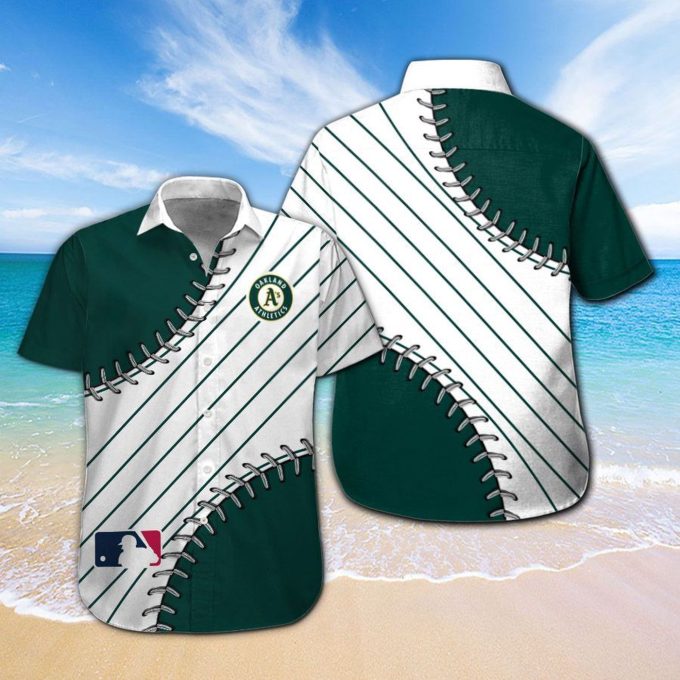 Oakland Athletics Hawaiian Shirt #2 – Official MLB Fan Gear