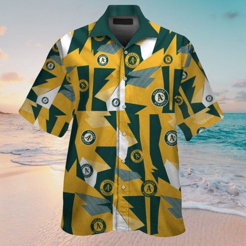 Oakland Athletics Hawaiian Shirt #3 – Official MLB Merchandise