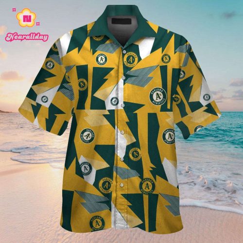 Oakland Athletics Hawaiian Shirt #3 – Official MLB Merchandise