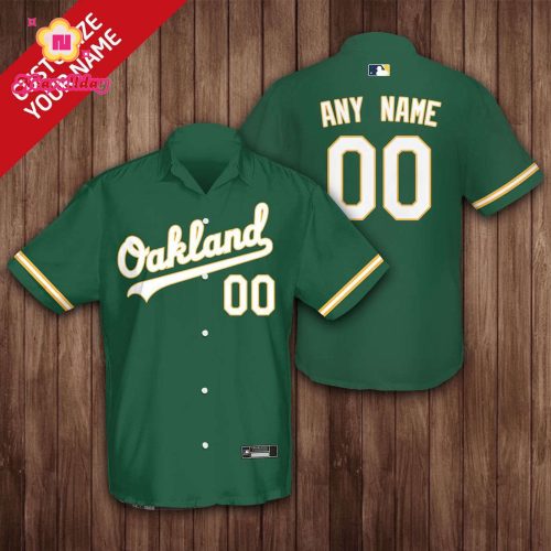Oakland Athletics Hawaiian Shirt: Official MLB Merchandise for A s Fans