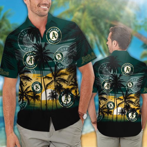 Oakland Athletics Hawaiian Shirt #7 – Official MLB Merchandise