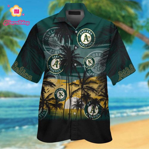 Oakland Athletics Hawaiian Shirt #7 – Official MLB Merchandise