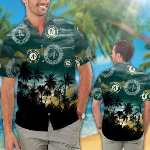 Oakland Athletics Hawaiian Shirt #8: Official MLB Fan Gear