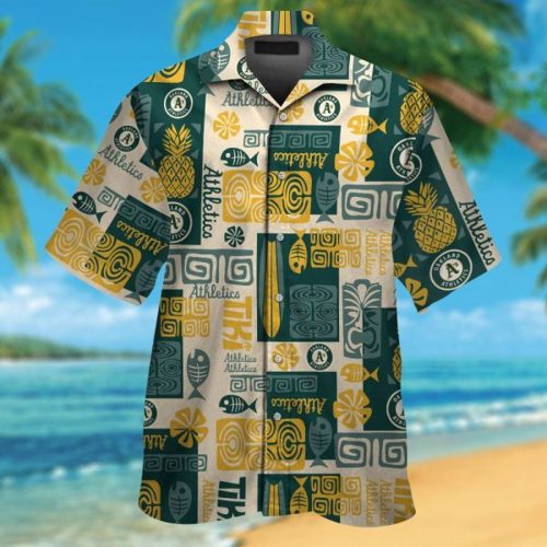Oakland Athletics #9 Hawaiian Shirt: Official MLB Merchandise