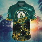 Oakland Athletics MLB Flower Hawaii Shirt – Official Team Merchandise