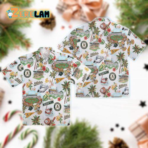 Oakland Athletics Hawaiian Shirt: Scenic Design for A s Fans