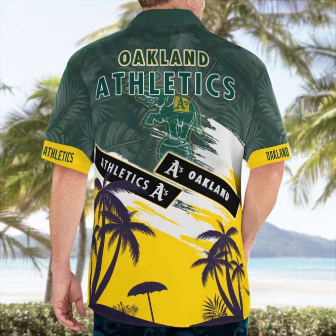 Oakland Athletics Tropical Vintage Hawaii Aloha Shirt – Men s Women s Summer Fashion
