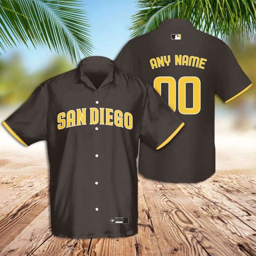 San Diego Padres Custom Hawaiian Shirts – Officially Licensed MLB Apparel