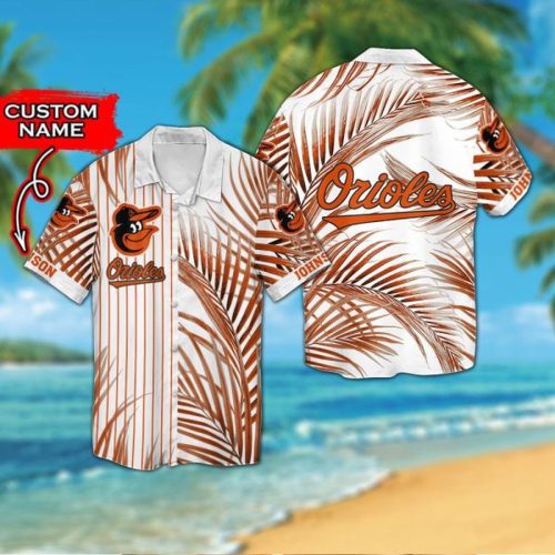 Custom Baltimore Orioles Hawaiian Shirt: Personalized MLB Fan Apparel