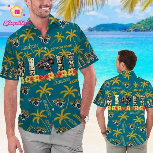 Personalized Jacksonville Jaguars Hawaiian Shirt Gift for Men Women #2
