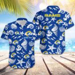 Personalized Los Angeles Rams Hawaiian Shirt Personalized Los Angeles Rams Hawaiian Shirt