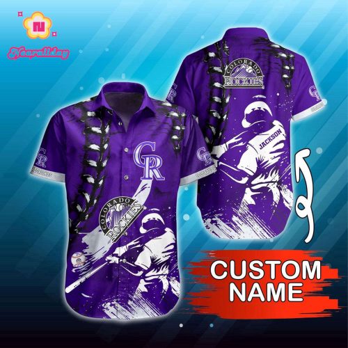 Customized MLB Colorado Rockies Hawaiian Shirt – Summer Fan Collection