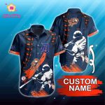 Custom Detroit Tigers Hawaiian Shirt: Perfect Summer Symphony for MLB Fans