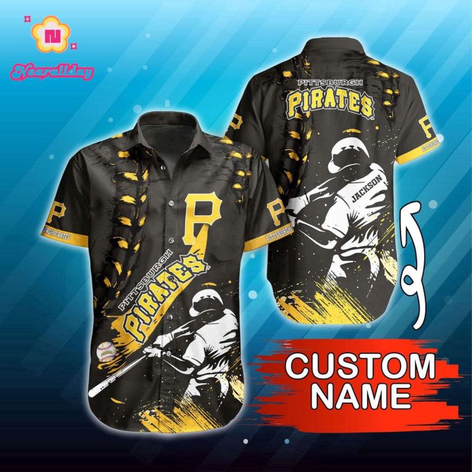Custom Pittsburgh Pirates Hawaiian Shirt – Perfect Summer Gear for MLB Fans