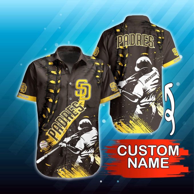 Custom MLB San Diego Padres Hawaiian Shirt – Summer Symphony for Fans