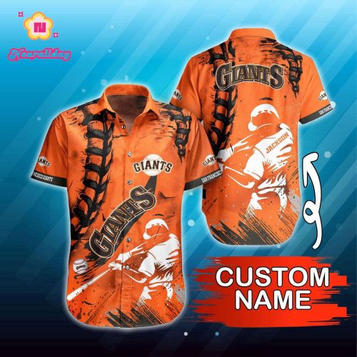 Custom MLB San Francisco Giants Hawaiian Shirt: Summer Symphony for Fans