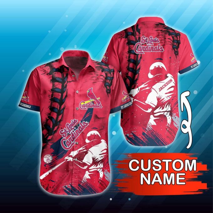 Custom MLB St Louis Cardinals Hawaiian Shirt – Perfect Summer Attire for Fans