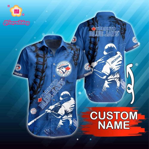 Custom Toronto Blue Jays Hawaiian Shirt - Perfect for Summer Fans
