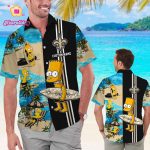 Personalized New Orleans Saints & Simpsons Hawaiian Shirt