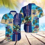 Personalized New York Giants & Baby Yoda Hawaiian Shirt