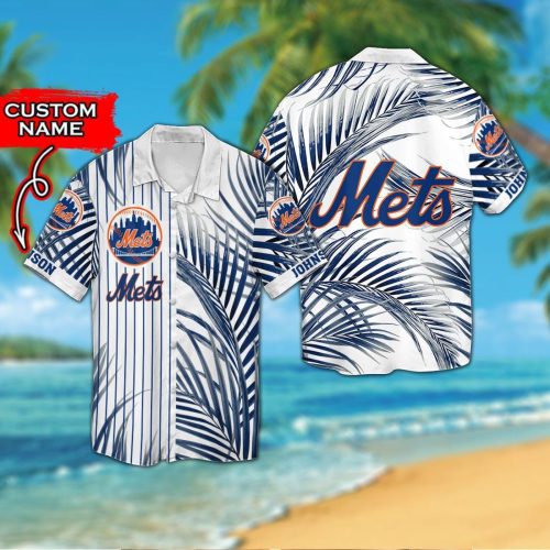 Custom New York Mets Hawaiian Shirt: Personalized MLB Fan Apparel