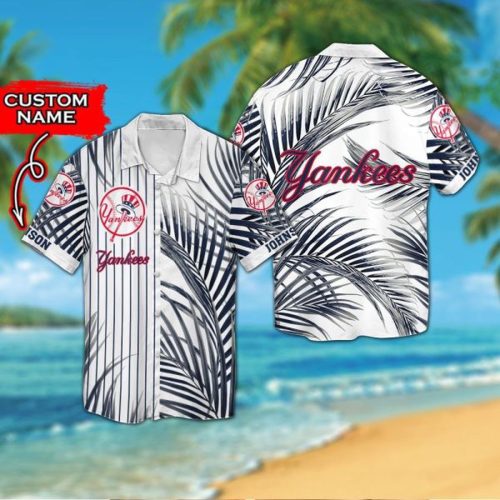 Custom New York Yankees Hawaiian Shirt – Personalized Fan Apparel