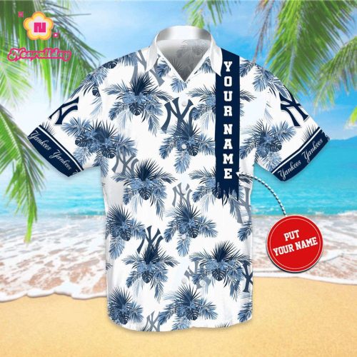 Custom New York Yankees Hawaiian Shirt - Personalized Design