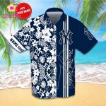 Custom New York Yankees Hawaiian Shirt – Personalized Baseball Apparel