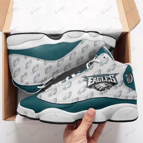 Philadelphia Eagles Air Jordan 13 Sneaker Custom For Fans Gift