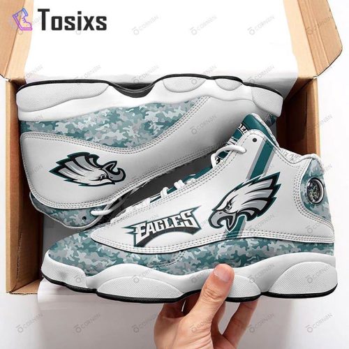 Philadelphia Eagles Air Jordan 13 Sneaker Custom For Fans Gift