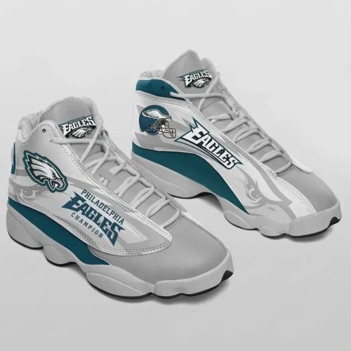 Philadelphia Eagles Air Jordan 13 Sneaker Custom For Fans Gift