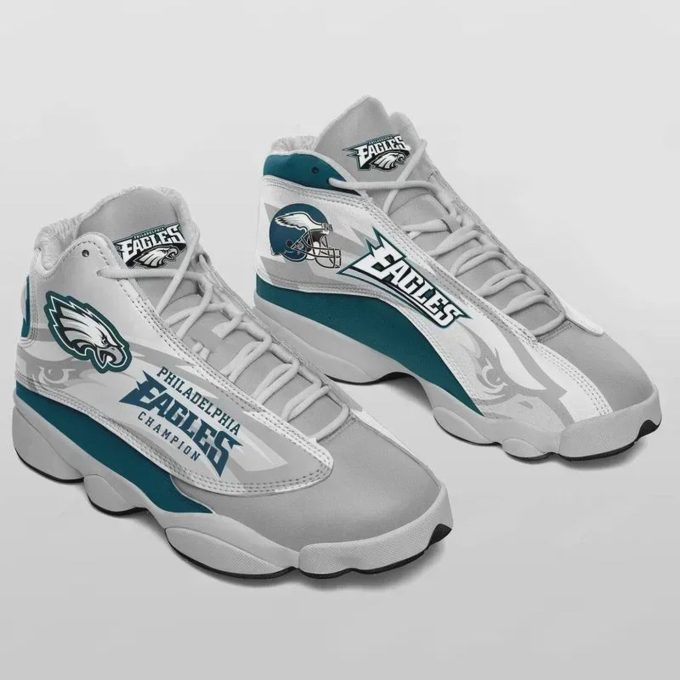 Philadelphia Eagles Air Jordan 13 Sneaker Custom For Fans Gift