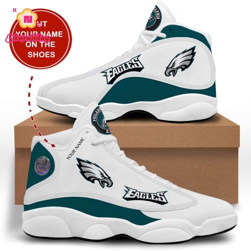Philadelphia Eagles Air Jordan 13 Sneaker Custom For Fans Gift