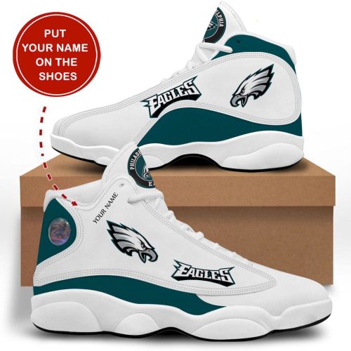 Philadelphia Eagles Air Jordan 13 Sneaker Custom For Fans Gift