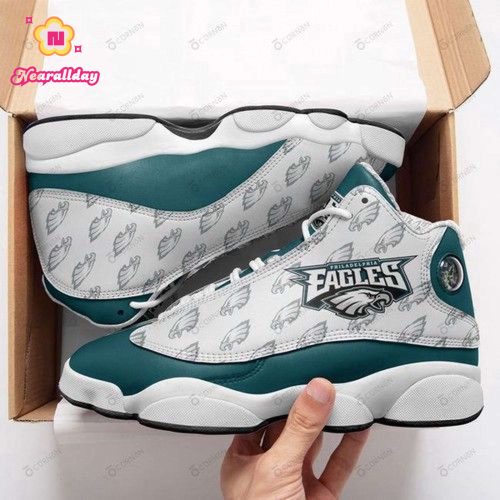 Philadelphia Eagles Air Jordan 13 Sneaker Custom For Fans Gift