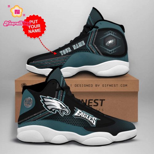 Philadelphia Eagles Air Jordan 13 Sneakers 1006