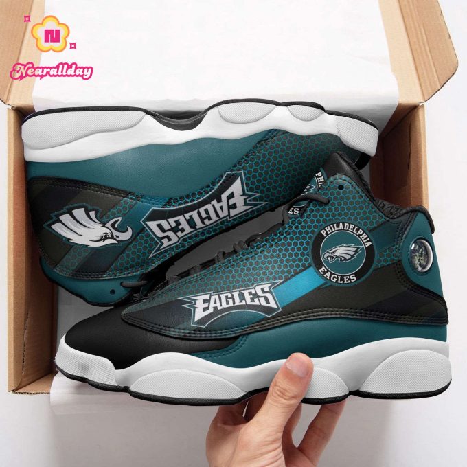 Philadelphia Eagles Air Jordan 13 Sneakers 719