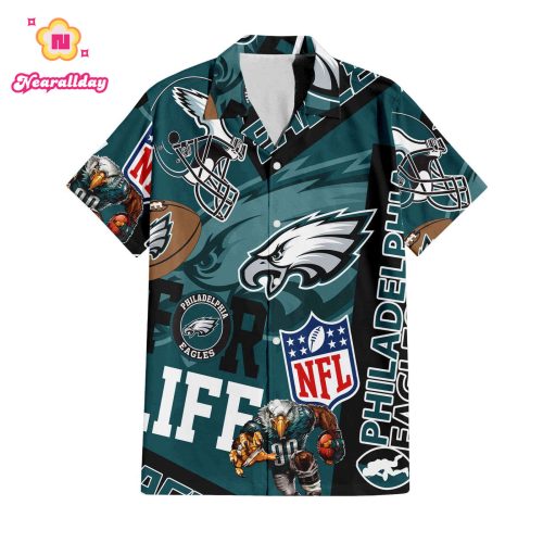 Philadelphia Eagles Hawaiian Shirt Full Set 1