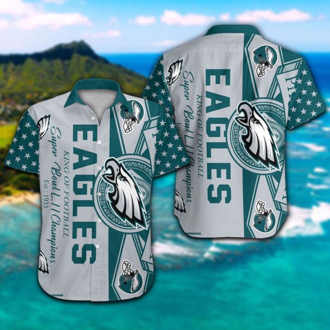 Philadelphia Eagles Hawaiian Shirt Gift for Men Women #2