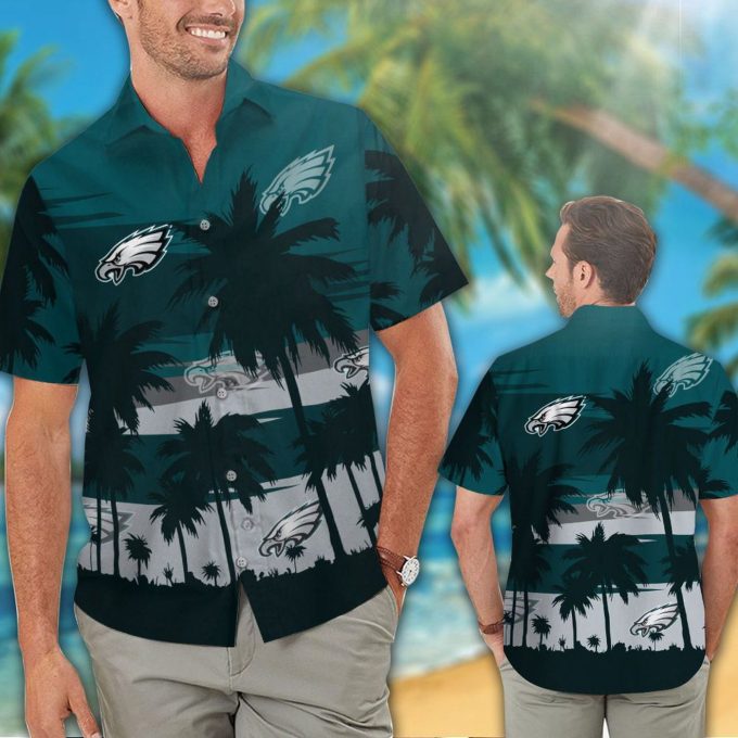 Philadelphia Eagles Hawaiian Shirt Gift for Men Women #3