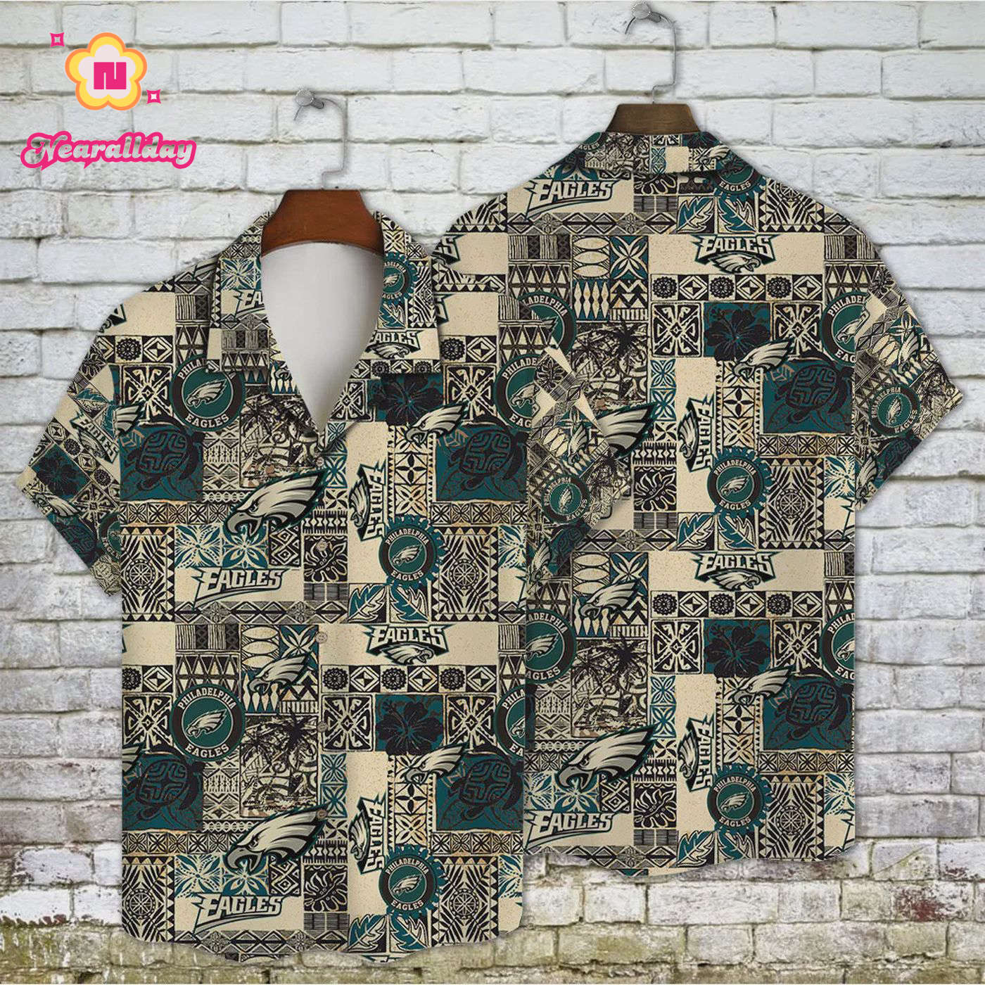 Philadelphia Eagles – National Football League 2025 AOP Hawaiian Shirt V16 Philadelphia Eagles – National Football League 2025 AOP Hawaiian Shirt V16