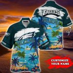 Philadelphia Eagles NFLCustomized Summer Hawaii Shirt For Sports Fans  Gift