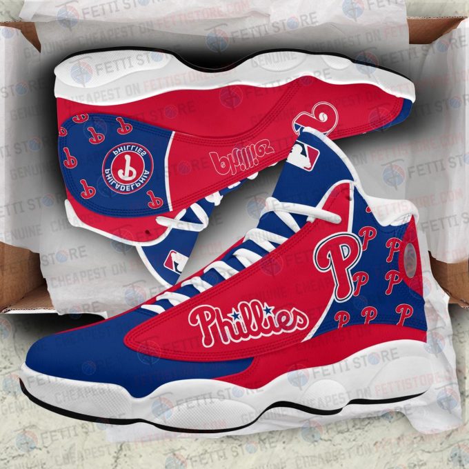 Philadelphia Phillies Air Jordan 13 Sneaker Custom For Fans  Unisex Shoes Gift