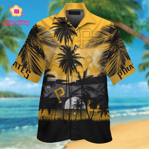 Pittsburgh Pirates Hawaiian Shirt #11 - Official MLB Merchandise