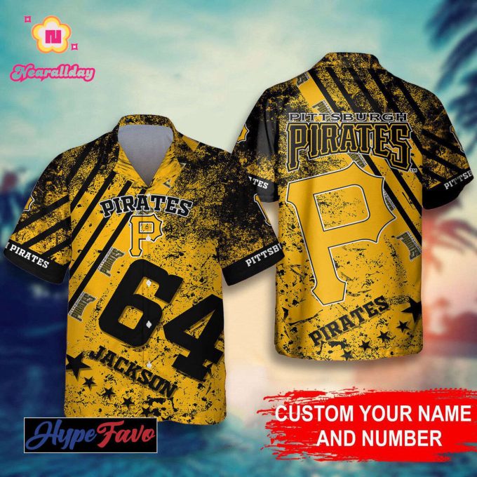 Custom Pittsburgh Pirates MLB Hawaiian Shirt – Personalize Your Style!