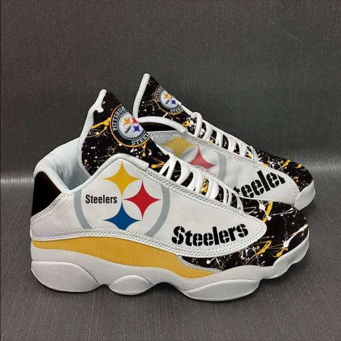 Pittsburgh Steelers 2 Jordan 13 Shoes G95